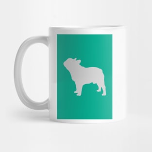 French Bulldog Coloured Silhouette Mug